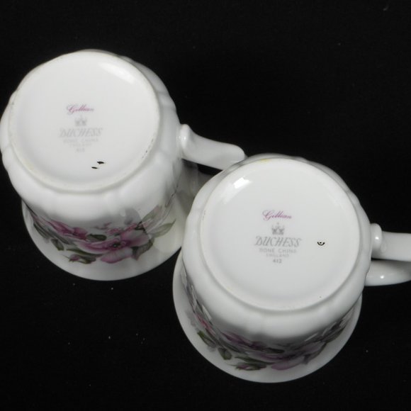 2 coffee mugs. Duchess UK Gillian for 25th wedding anniersary - Picture 6 of 7